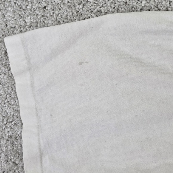 Vintage Beauty-and-the-Beast Broadway Musical Tee Size L White Embroidered Rose - Picture 8 of 11